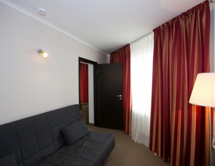 Студия 2-местный 2-комнатный Семейный вид на море с ванной - Отель «Анапа-Океан»