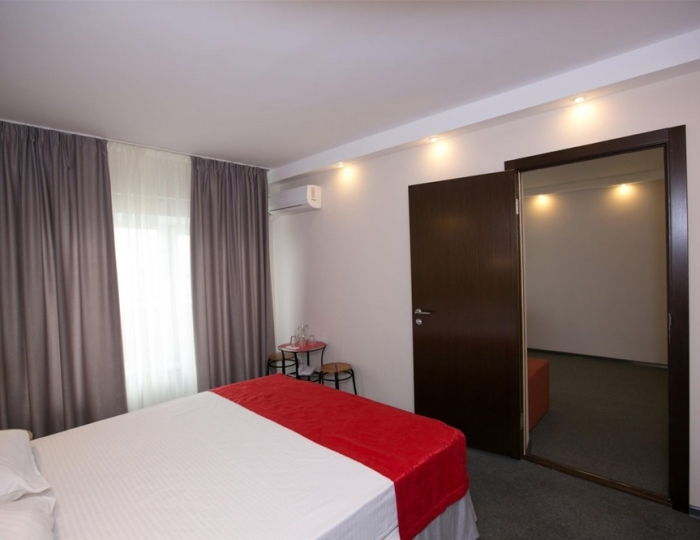 Студия 2-местный 2-комнатный Семейный вид на море с душевой кабиной - Отель «Анапа-Океан»