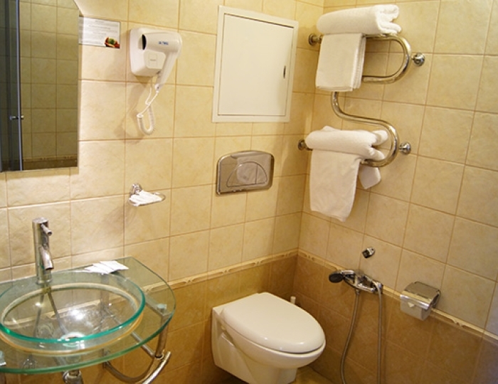 Студия 2-местный 2-комнатный Семейный вид на море с душевой кабиной - Отель «Анапа-Океан»